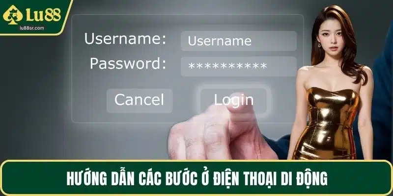 Hướng dẫn các bước ở điện thoại di động