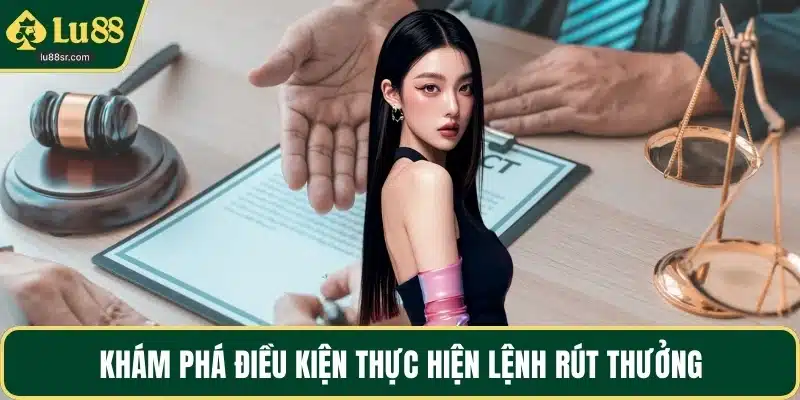 Khám phá điều kiện thực hiện lệnh rút thưởng